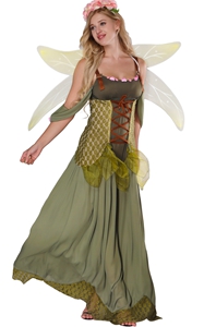 F1824 Forest Princess Costume Adult Halloween Fairy Costume